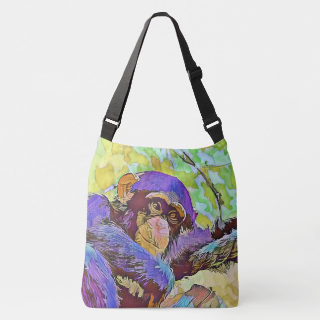 Sac Ajustable animal smartmix - chimpanzé 3 (Devant)