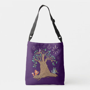 Sac Ajustable Animaux de la forêt jouant de la musique Art fol
