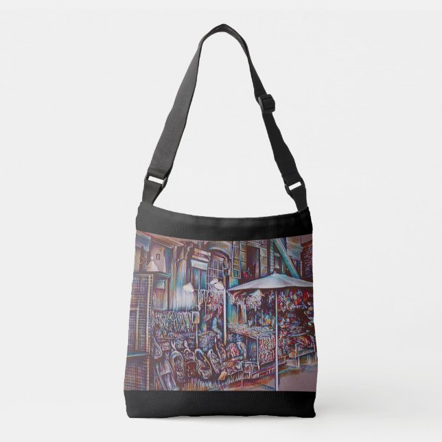 Sac Ajustable Anneaux de la 8e rue, New York (Devant)