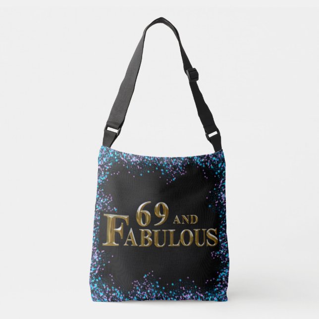 Sac Ajustable Anniversaire 69 ans (Devant)