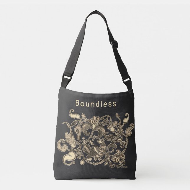 Sac Ajustable Antique Russe Oiseau du Nord sans limites (Devant)