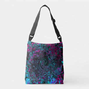 Sac Ajustable Aqua Magenta et Abstrait noir