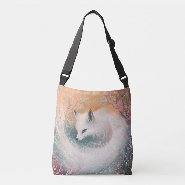 Sac Ajustable Aquarelle Mystic Bloom Spring Fox (Devant)