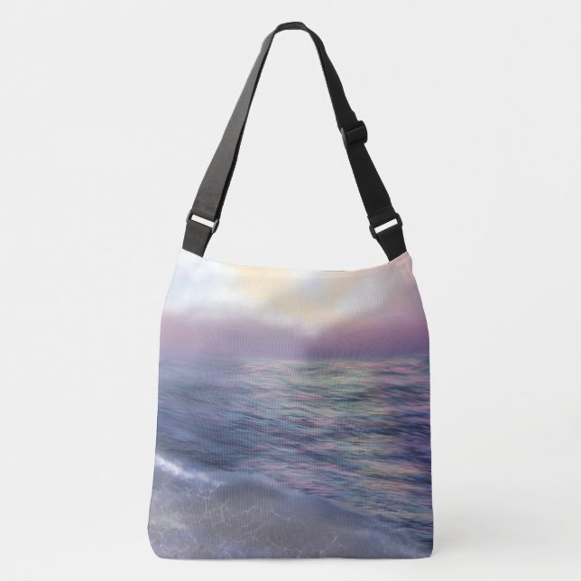 Sac Ajustable Aquarelle Rainbow Beach Peinture (Devant)