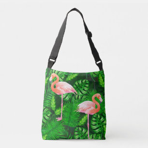 Sac Ajustable Aquarelle tropicale Flamant rose