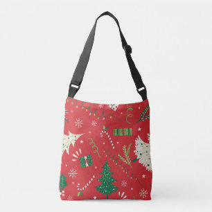 Sac Ajustable Arbre de Noël vintage : design ornemental.