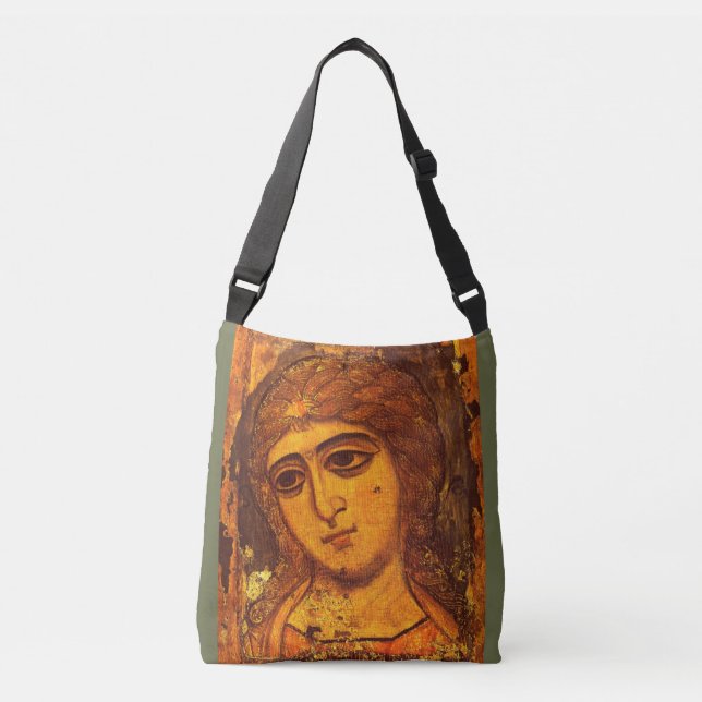 Sac Ajustable Archange Gabriel Ancien Ange Russe Icône Byzantine (Devant)