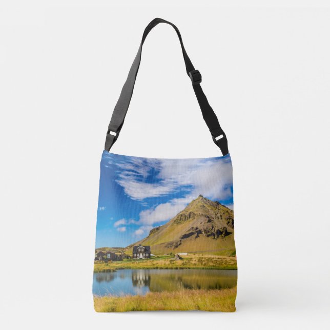 Sac Ajustable Arnarstapi Amtmansshus Et Le Mont Stapafell, Islan (Dos)