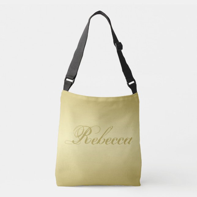 Sac Ajustable Arrière - plan doré glamour Nom du Modèle personna (Devant)