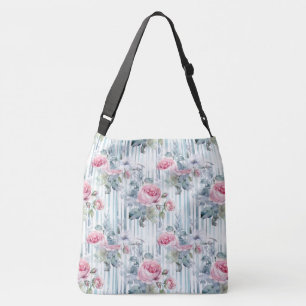 Sac Ajustable Arrière - plan floral à ressort rétro