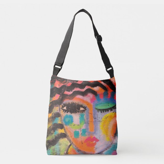 Sac Ajustable Art Abstrait coloré (Devant)