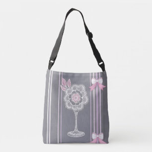Sac Ajustable Art AI rose et gris