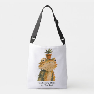 Sac Ajustable Art de Dragon à Barbe Émotionnellement Stable