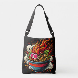 Sac Ajustable Art de rue de nouilles japonaises Ramen épicé