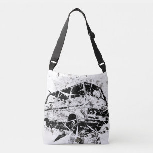 Sac Ajustable Art de rue urbain Abstrait Fourgonnette vintage br