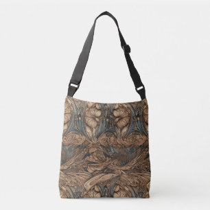 Sac Ajustable Art Nouveau Floral élégant