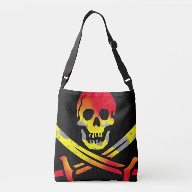Sac Ajustable Artsy Skull (Dos)