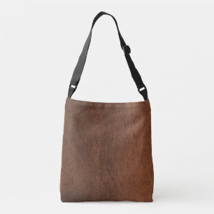 Sac Ajustable Aspect cuir marron