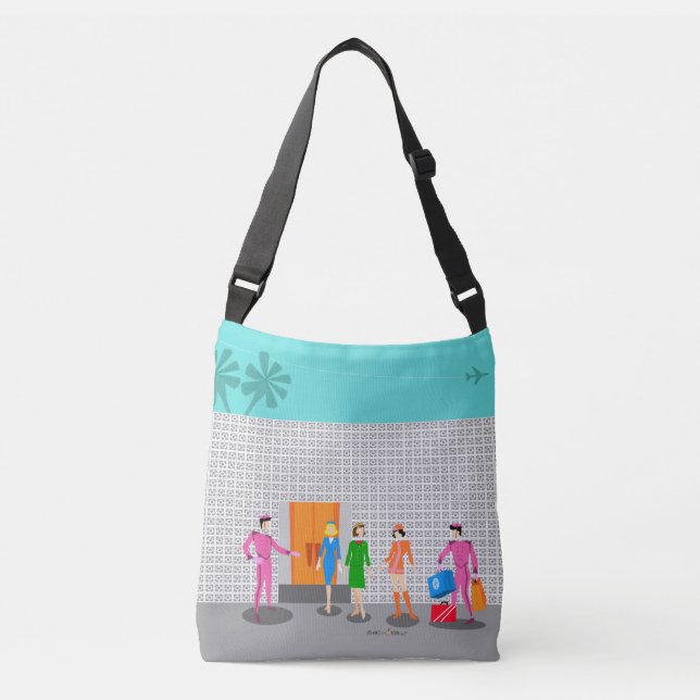 Sac Ajustable Atomic Palm Springs Stewardess Party Fourre-tout (Devant)
