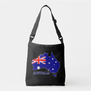 Sac Ajustable Australie Carte du drapeau Voyage