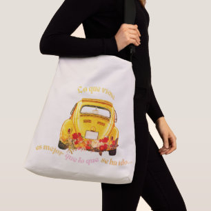 Sac Ajustable Autoriser Latina message positif Libellé mignon Bu