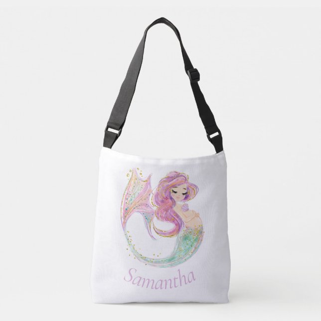 Sac Ajustable Baby shower du parti Mermaid (Devant)