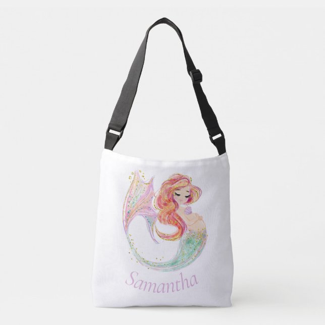 SAC AJUSTABLE BABY SHOWER MERMAID CULE (Devant)