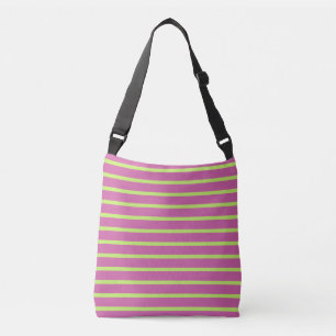 Sac Ajustable Bandes roses et vertes