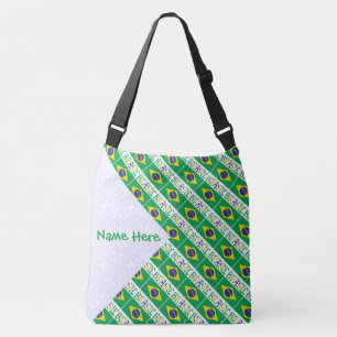 Sac Ajustable Bandiera Brasil Personnalisé en Carreaux