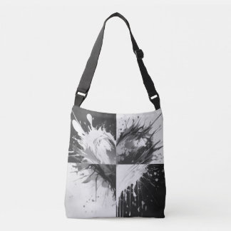 Sac Ajustable Bandolera heart splash.