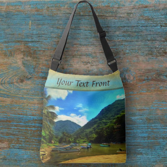 Sac Ajustable Bateaux de pêche de la rivière Mismaloya 0344 (Créateur téléchargé)