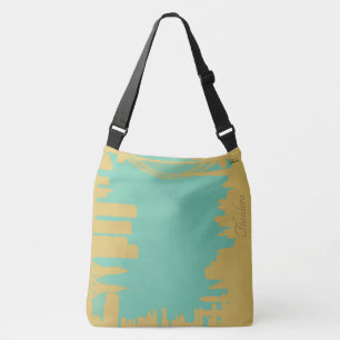 Sac Ajustable Bâtiments Abstraits Gold Tusquoise