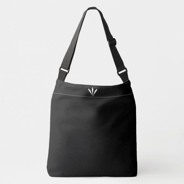 Sac Ajustable Beau Motif géométrique en noir et blanc (Devant)