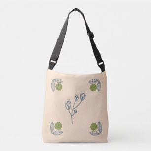 Sac Ajustable beige floral