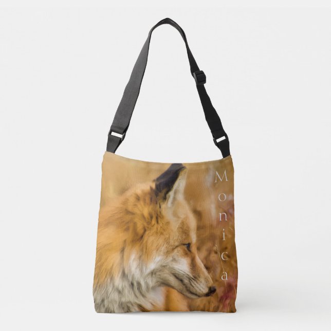 Sac Ajustable Belle conception personnalisée de Fox rouge (Devant)