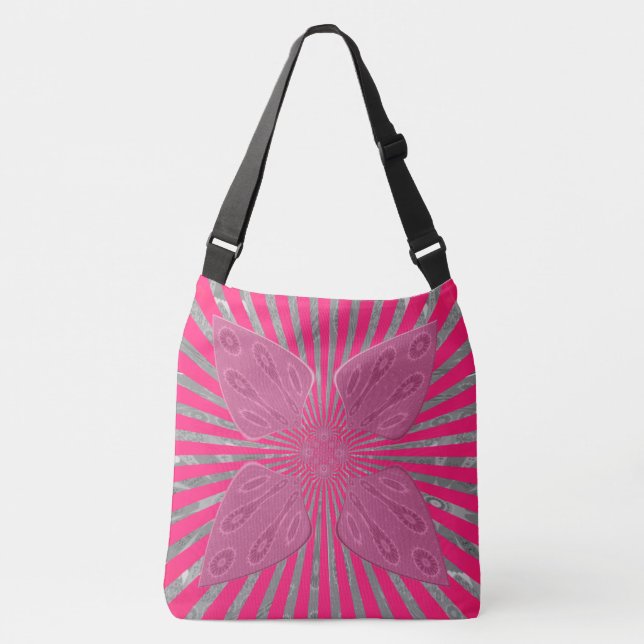 Sac Ajustable Belle Pretty Pink Spins design art (Devant)