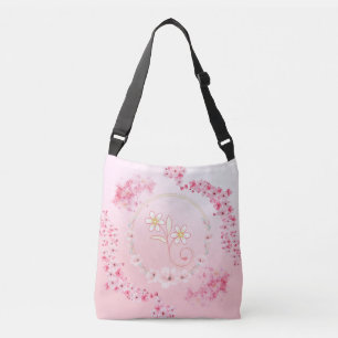 Sac Ajustable Bénédiction de printemps Fleurs pastel rose