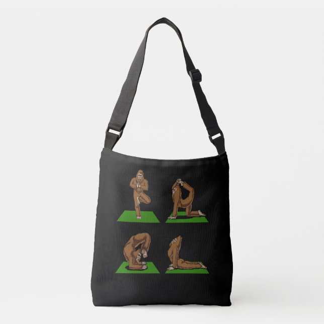 Sac Ajustable Bigfoot Zen Yoga Poses Imaginaire drôle (Devant)