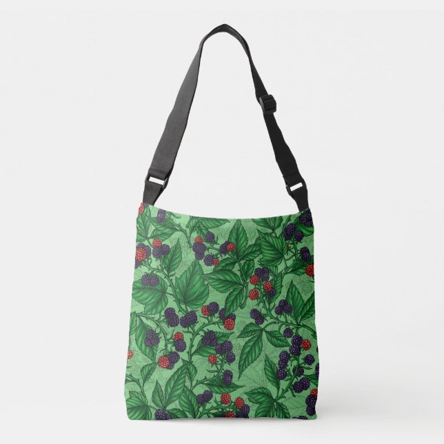 Sac Ajustable Blackberry en vert (Devant)