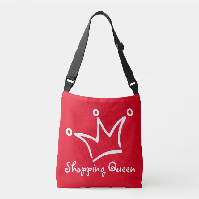 Sac Ajustable Blancs de la Couronne amusant + votre baguette. &  (Devant)