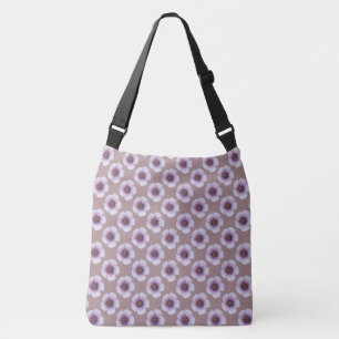 Sac Ajustable Bleu floral botanique doux sur toute couleur