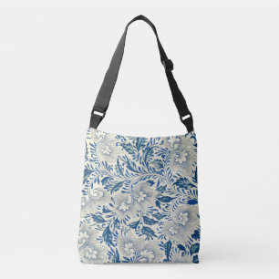 Sac Ajustable Bleu Vintage Floral Asiatique : Chinoiserie Antiqu