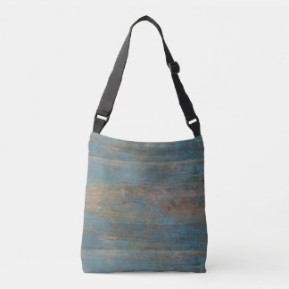 Sac Ajustable Blue Beach Wood Texture