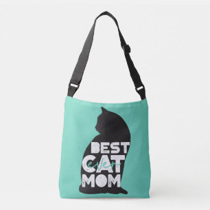 Sac Ajustable Blue Drôle Meilleure Maman de Chat de la Fête des 