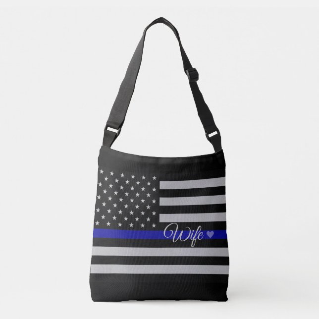 Sac Ajustable Blue Line mince marquent l'épouse (Devant)