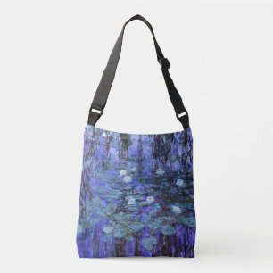 Sac Ajustable Blue Water Lilies peinture par Claude Monet