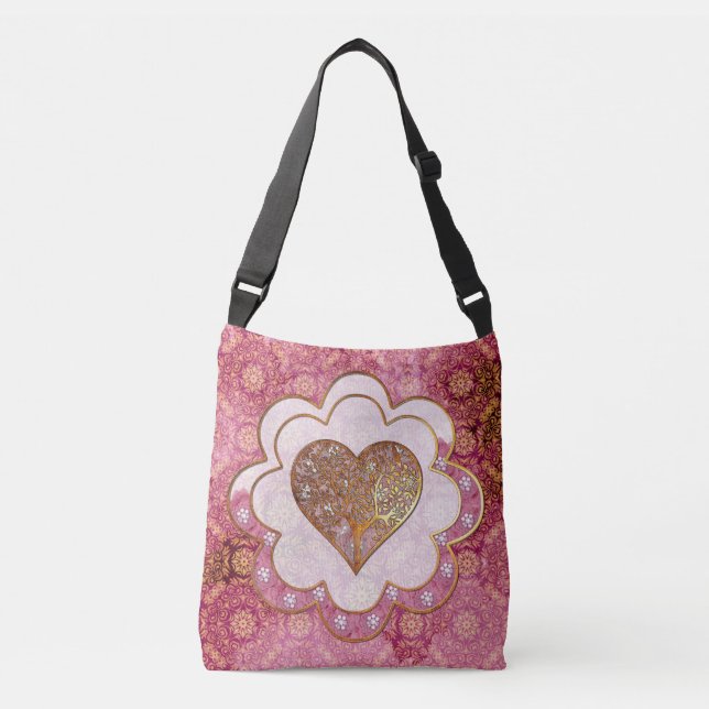 Sac Ajustable Bohemian Valentine Whimsey 3D (Devant)
