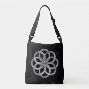 Sac Ajustable Boho Chic Mandala Argenté