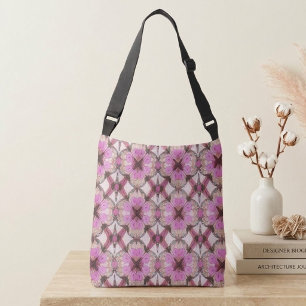 Sac Ajustable Boho floral rose