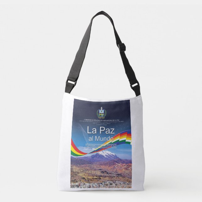 Sac Ajustable Bolsa La Paz al mundo (Devant)